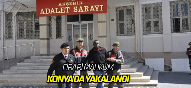 Firari Mahkum, Yol Kontrolünde Yakalandı