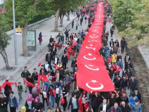 Konya'da 57. Alay'a Vefa Yürüyüşü