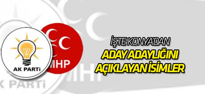 Süreç hızlı başladı: İŞTE İSİMLER