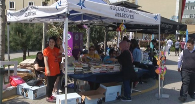 Bu festivale giriş parayla değil kitapla