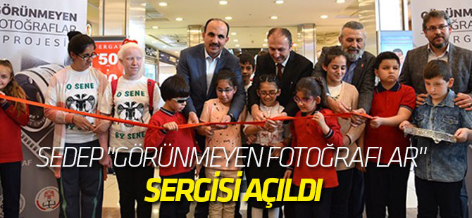 SEDEP "görünmeyen fotoğraflar" sergisi açıldı
