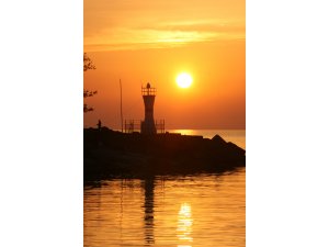 "Batı Karadeniz'in İncisi"nde gün batımı