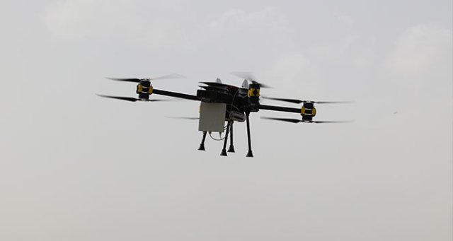 Uçan baz istasyonu Dronecell, afetler ve acil durumlarda hayat kurtaracak