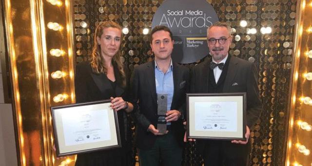 Sosyal medyada ödül dağıtımları yapıldı