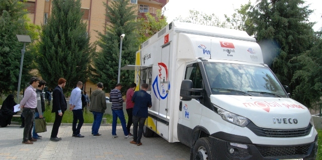 PTT mobil şubeler her yerde