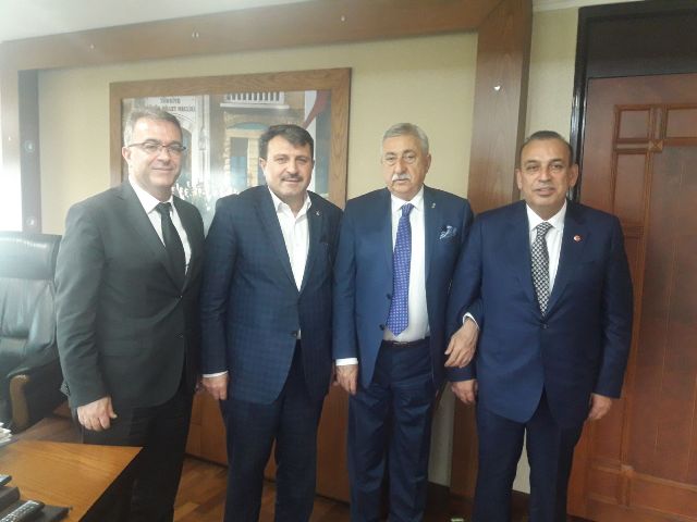 Hasan Uzman'dan Palandöken'e ziyaret