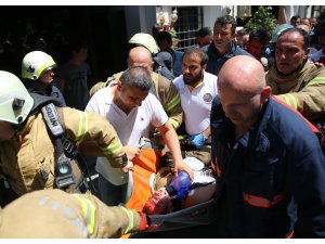 GÜNCELLEME 3- Fatih'te otelde yangın