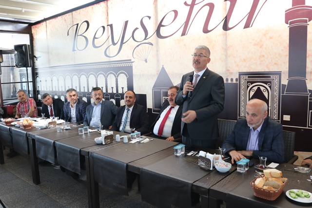 Milletvekili Babaoğlu Beyşehir'de