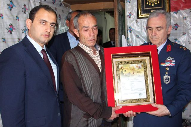Şehit Ertaş’ın şehadetnamesi verildi