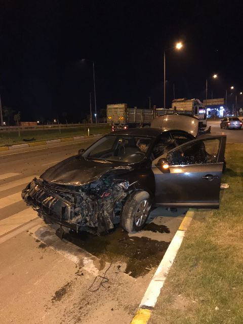 Akşehir'de trafik kazası: 1 yaralı