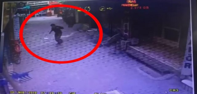 Ölümden saniyelerle böyle kurtuldu!
