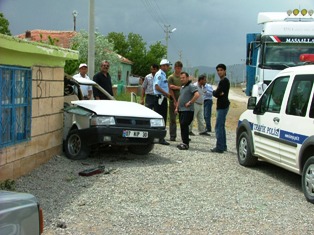 Konya'nın Kulu ilçesinde trafik kazası