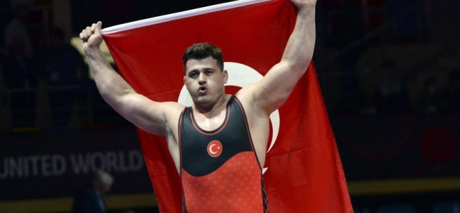 Milli güreşçi Rıza Kayaalp Avrupa şampiyonu oldu