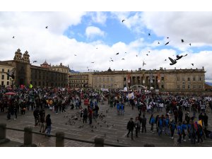 Kolombiya'da 1 Mayıs Emek ve Dayanışma Günü