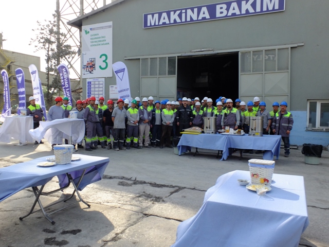 Konya Çimento’da Dünya İş Sağlığı Gününü kutladı