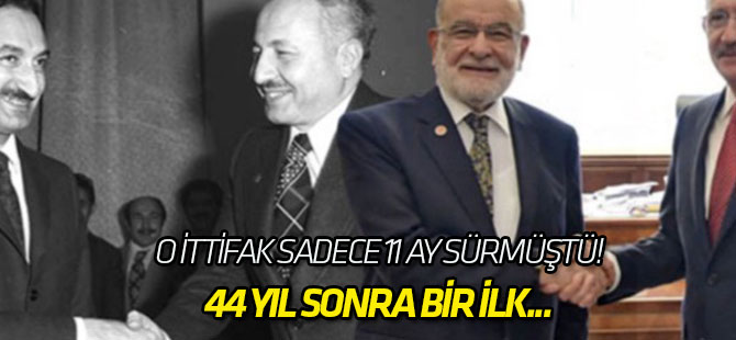 O ittifak sadece 11 ay sürmüştü!