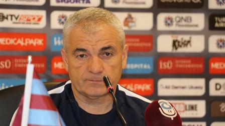 Trabzonspor Teknik Direktörü Çalımbay: Kalan 3 maça konsantre olunmasını istiyoruz