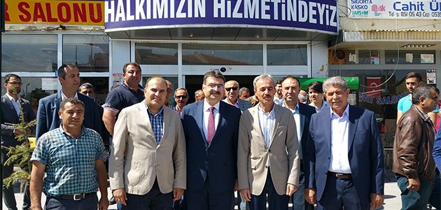Orhan Erdem ilçe ziyaretlerini sürdüyor