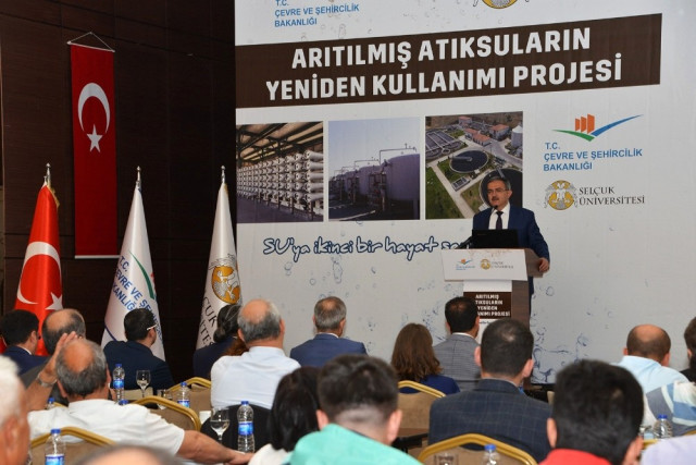 Arıtılmış Atık Suların Yeniden Kullanımı Projesi"nin Kapanış Toplantısı Yapıldı