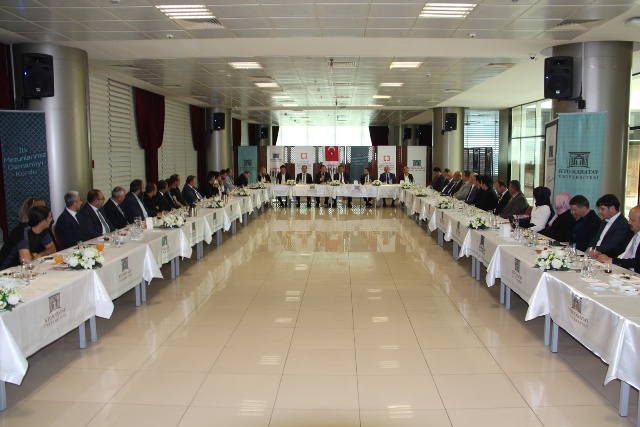 Kamudaki basın çalışanları buluştu