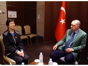 Cumhurbaşkanı Erdoğan Güney Kore'de