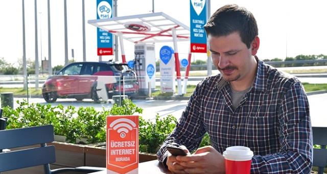 Aytemiz istasyonlarında ücretsiz internet dönemi