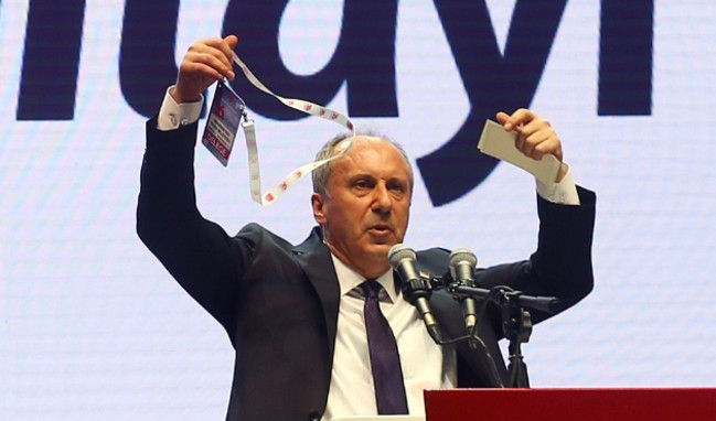 CHP adayı Muharrem İnce'nin afişleri hazır!