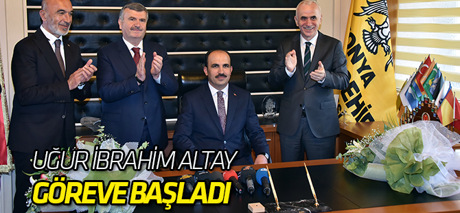 Konya Büyükşehir Belediyesi'nde Yeni Başkan Göreve Başladı