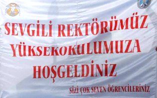 Prof. Okudan'a coşkulu karşılama