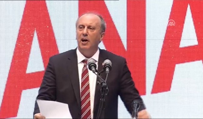 Muharrem İnce: Parti rozetimi size veriyorum!