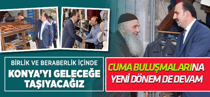 Başkan Altay'dan 'Cuma Buluşmaları'na devam