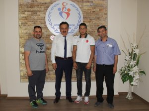 Bilal Çiloğlu Ömer Ersöz’ü ziyaret etti