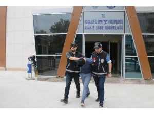 Kocaeli'de "kapkaç anı" güvenlik kamerasında