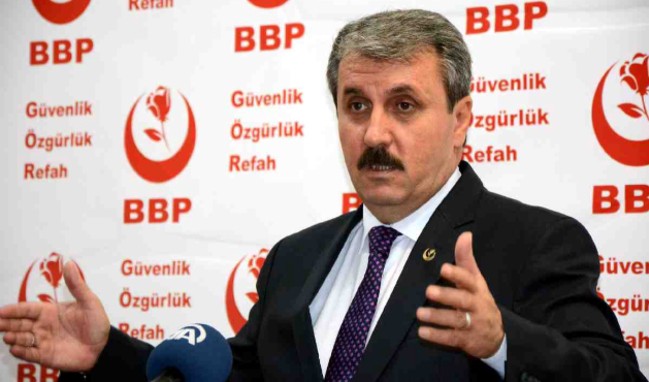 "BBP'nin oyu Cumhurbaşkanımız Sayın Recep Tayyip Erdoğan'a"