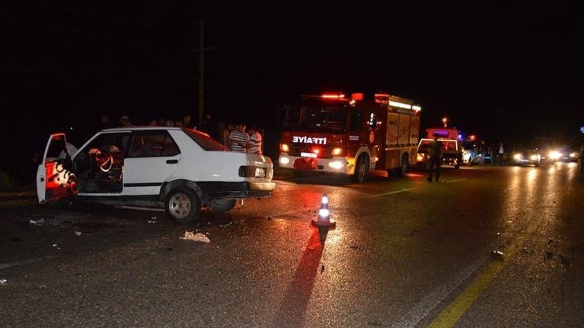 Kırıkkale'de düğün dönüşü trafik kazası: 2 ölü, 5 yaralı