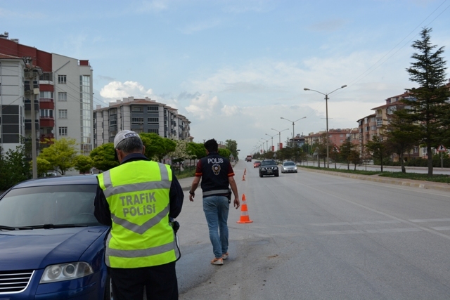 Kulu’da trafik ve asayiş uygulaması