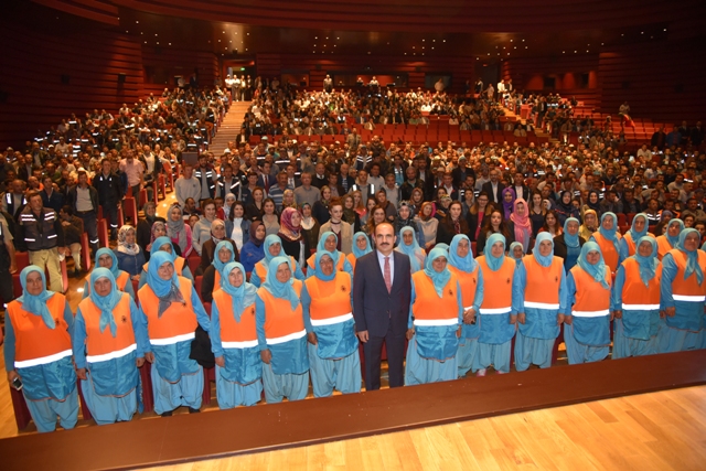 Başkan Altay, Selçuklu Belediyesi personeli ile vedalaştı