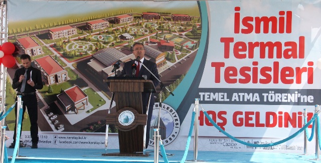 İsmil Termal Tesislerinin temeli atıldı