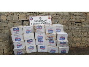 Hakkari'de kaçakçılık operasyonları