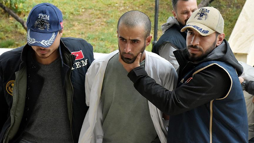 Lazkiye'den gelen teröristler hakim karşısına çıkıyor