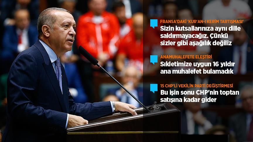 Erdoğan: Bu işin sonu CHP'nin toptan satışına kadar gider