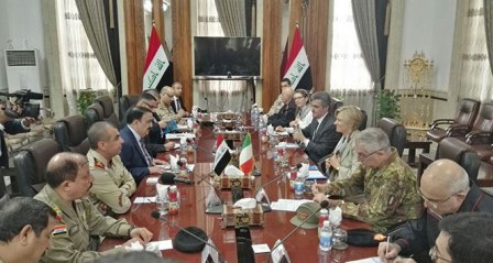 İtalya Savunma Bakanı Pinotti Bağdat’ta