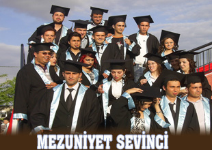 SÜ Kulu MYO'da mezuniyet coşkusu