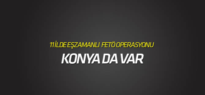 Gümüşhane merkezli 14 ilde FETÖ/PDY operasyonu