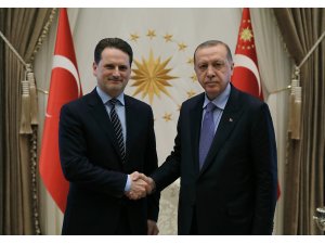 Cumhurbaşkanı Erdoğan'ın kabulü