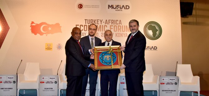 Türkiye-Afrika Ekonomi Forumu Konya'da başladı