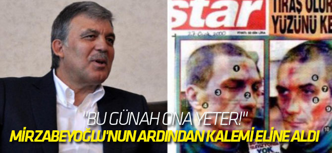 Salih Mirzabeyoğlu'nun ardından kalemi eline aldı