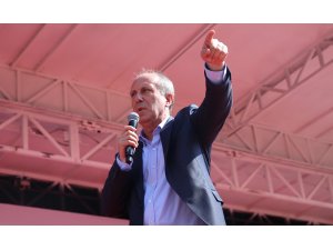 CHP'nin cumhurbaşkanı adayı İnce, Edirne'de