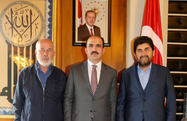 Acar’dan Büyükşehir Başkan Belediye Başkanı Altay’a ziyaret