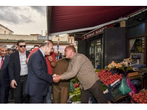 Bakan Soylu Gaziantep esnafıyla buluştu